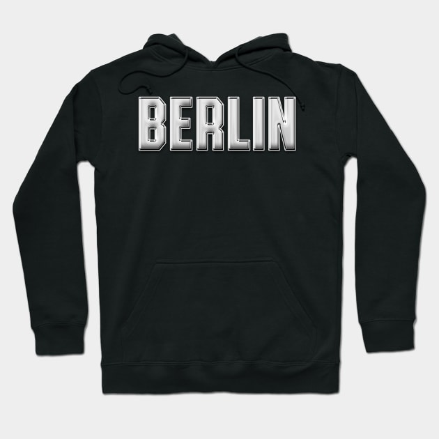 Berlin Stadt Retro Berliner Schriftzug Stadtkind Hoodie by Foxxy Merch